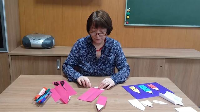 Занятия в студии оригами: "Волшебные карандаши" смотреть онлайн