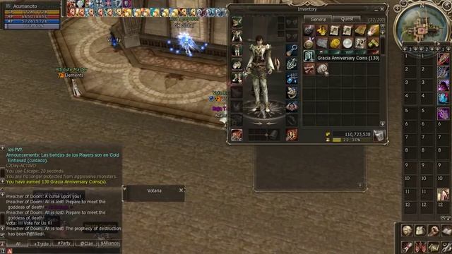 Lineage Freya Acuhouse Server - Tutorial Guia Votaciones - Parte 2 - Cambiar Coins en el Juego смотреть онлайн