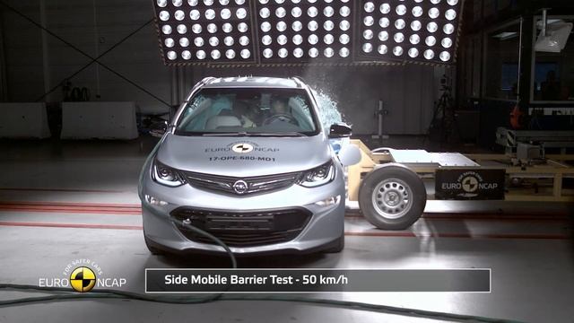Euro NCAP Crash Test of Opel Vauxhall Ampera-e смотреть онлайн