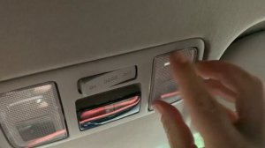 Замена лампочек в салоне на LED на Киа Рио 4 2021 LED Освещение kia rio 2021