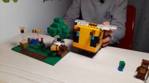 Новые Пчелы в Лего Майнкрафт. The Bee Cottage 21241 LEGO Minecraft