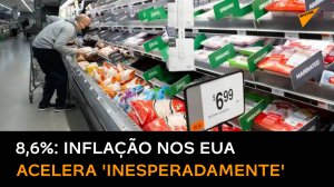 Inflação nos EUA acelera mais do que o previsto e atinge a maior taxa desde 1981