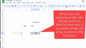 Google Sheet error  | TypeError - Cannot read properties of undefined reading length