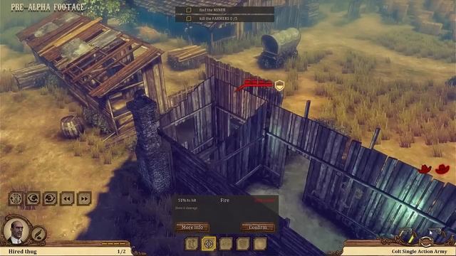 Hard West gameplay video 001 смотреть онлайн