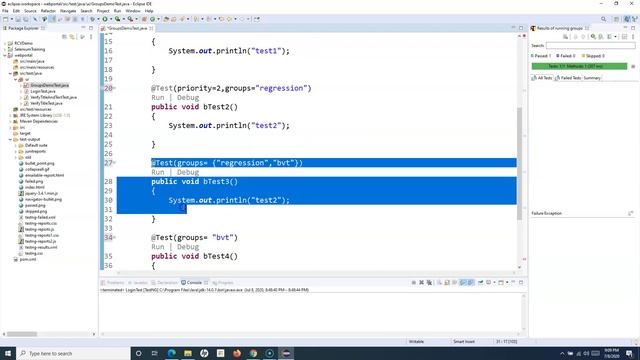 TestNG Tutorial #6 - How to Group Test Cases in TestNG | Grouping смотреть онлайн