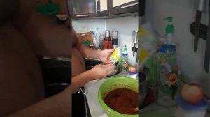 паста для приготовления Кимчи. можно использовать для других морепродуктов