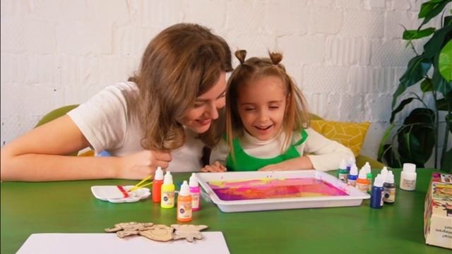 ЭБРУ — набор рисования по воде! смотреть онлайн