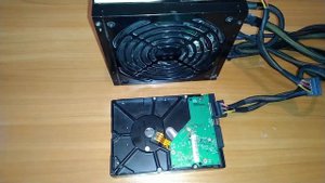 проверка блока питания и рассказ о том, как я спалил hdd
