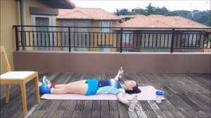 Тренировка в гипсе на голеностопе