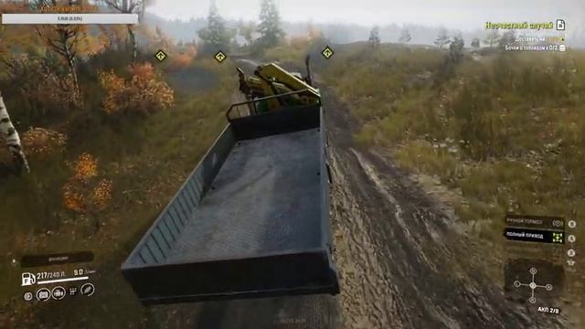 Это Грязь детка...суровая гарь в SnowRunner смотреть онлайн