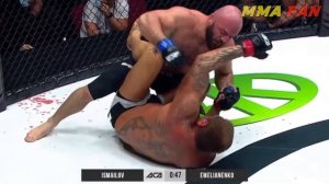 Александр Емельяненко - Мага Исмаилов / Полный обзор боя /АСА 107 / Емельяненко - Исмаилов мясорубк