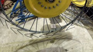 Купил грабли ворошилки  Солнышко для мини трактора из мотоблока