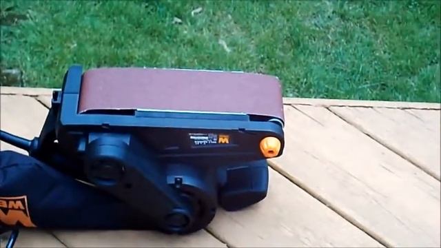 Lets Unbox Test and change the Belt on the WEN 3x21 Belt Sander