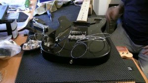 Japanese Fender Tele 72 Custom re-issue Seymour Duncan Little 59 pick-up install...