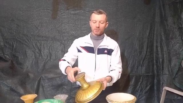 Аналог Колыванской вазы из Эрмитажа из литьевого камня! смотреть онлайн