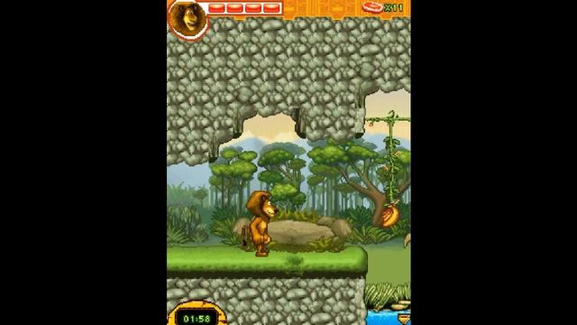"Madagascar 2: Escape to Africa" JAVA GAME (Glu Mobile 2008 year) смотреть онлайн