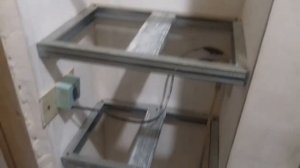 Полки в нише из гипсокартона(2)