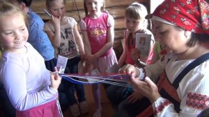 Плетение поясков в технике "дёрганцы"