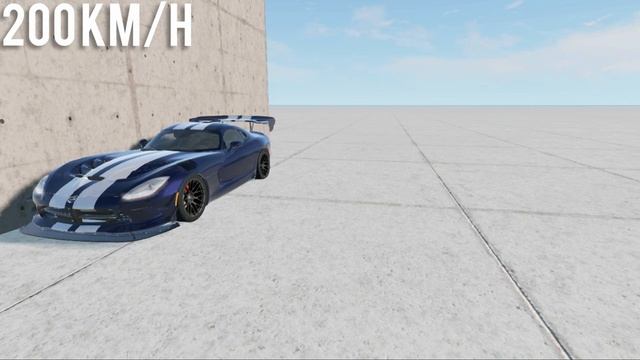 Beamng Drive | Dodge Viper vs Daewoo Matiz | 300 KM/H | CRASH TEST смотреть онлайн