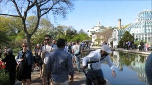 Botanical Garden Walk April 24 2016 Brooklyn New York Прогулка по Ботаническому Саду 24 Апреля 2016