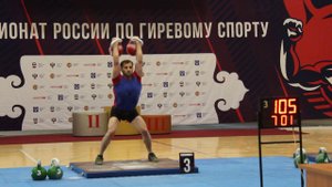 Мовсар Сулейманов. Толчок 154. Чемпионат России 2019, г. Казань