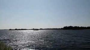 Метеор 048. И бешеный  капитан катера, что пытался Метеор обойти. Кижи.