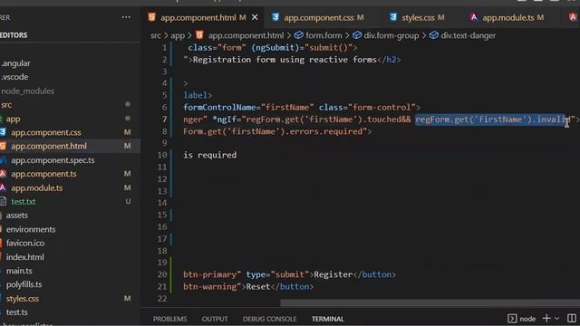 how to create registration form in angular | reactive forms in angular | forms in angular #angular смотреть онлайн