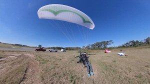 How to Hover a Paramotor - EASY Takeoff & Landing video in 4K