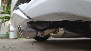 Mugen Sports Silencer for Honda Fit Gk RS / 1.5x