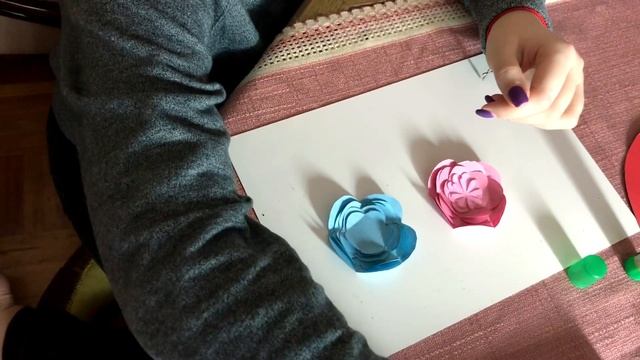 ОТКРЫТКА на 8 МАРТА своими руками за 5 минут. Поделки своими руками смотреть онлайн