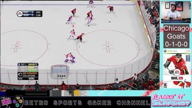 NHL 09 - Slappin' it with Slappy смотреть онлайн