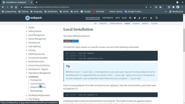 03 - تثبيت الـ webpack 5 смотреть онлайн