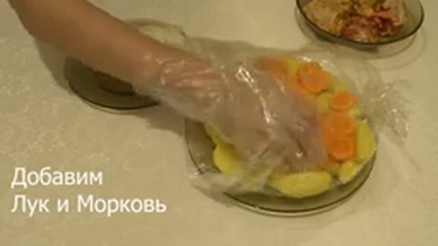 Как приготовить ужин за пол часа /Аппетитная курочка в микроволновке.