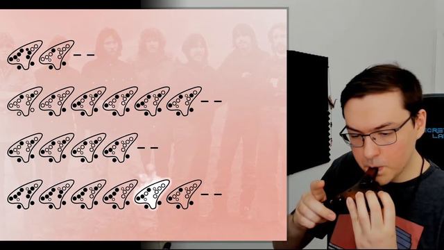 Chicago - Colour My World - Ocarina tutorial  tabs