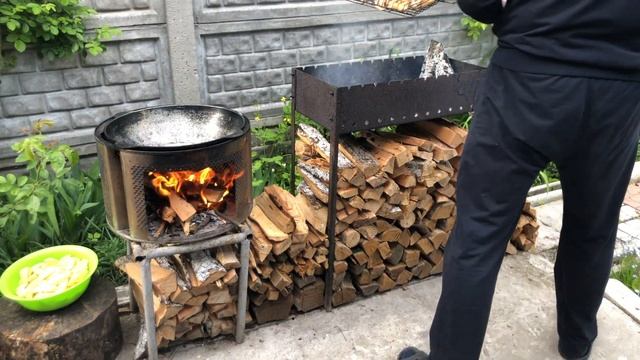 ВКУСНЕЙШИЙ ШАШЛЫК И КАРТОФЕЛЬ В КАЗАНЕ