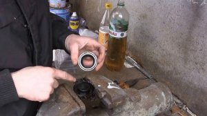 Golf 2 меняем коробку и сцепление, видео 1