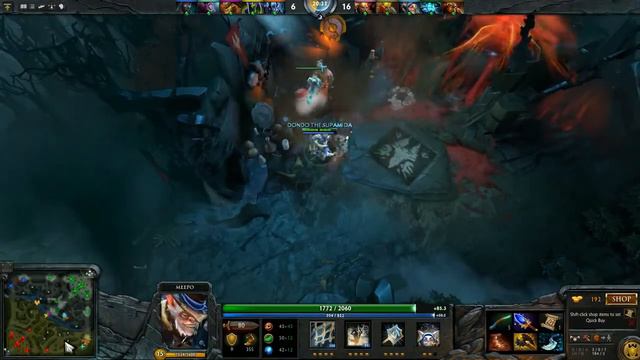 Dendi Meepo in Dota 2 Денди играет на Meepo смотреть онлайн