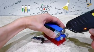 Как сделать робота из щетки