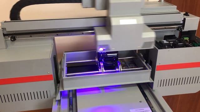 УФ принтер FS-4030UV Rotax печать печать на черной кружке с ручкой