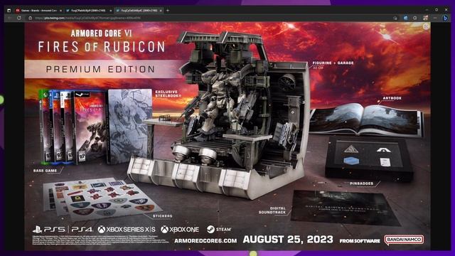 FIRST LOOK - ARMORED CORE VI COLLECTORS EDITION