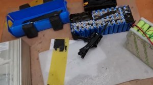 Замена ячеек в очень старой батарее от электровелосипеда