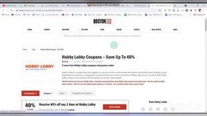 Hobby Lobby Coupon | Hobby Lobby Coupon Code | Hobby Lobby Promo Code | Hobby Lobby Coupons