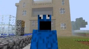 Minecraft Cookie monster skin