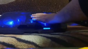 Распаковка и обзор китайской подстаки-кулер для ноутбуков UKC S-18