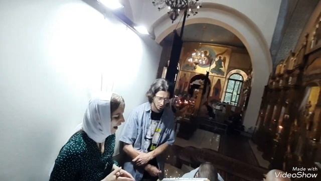 Пение церковного хора.16.07.23г. Храм Покрова Богородицы. Г.Уссурийск. Прим.край.