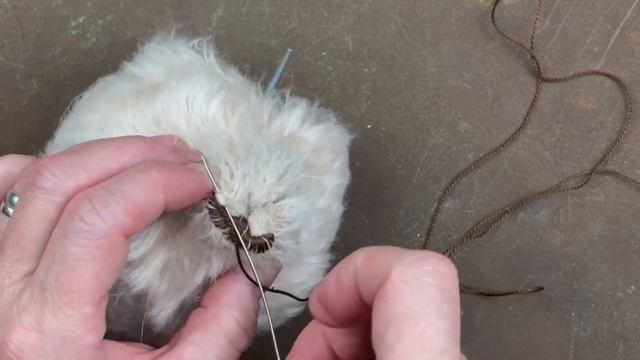 Вышиваем носик для медведя Тедди смотреть онлайн