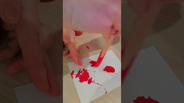 Веселое рисование для детей. Рисунок красками и воздушным шаром. Что может нарисовать ребенок в 2 г смотреть онлайн