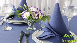 Тканевые салфетки в КОЛЬЦЕ  украсят Сервировку стола!