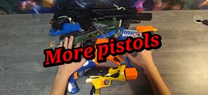 Игрушечные оружия и обзор на них