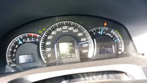 Разгон до 200 км/ч на Toyota Camry
